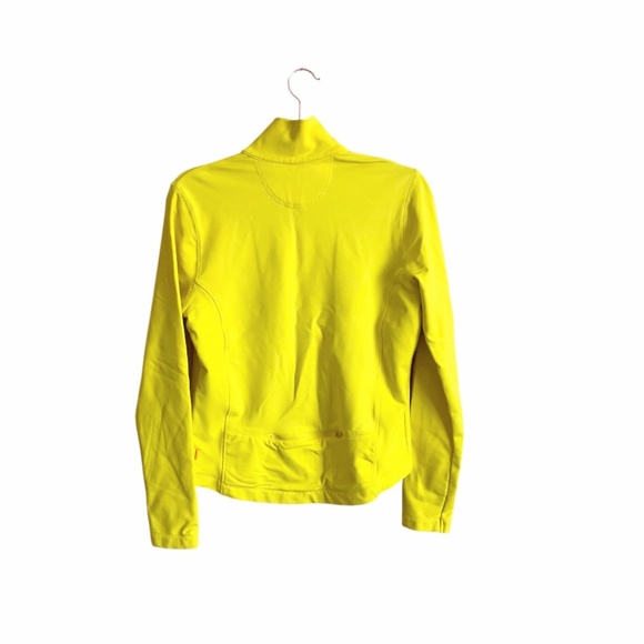 Lucy Women’s Activewear Bright Yellow Athletic Jacket Size M - Picture 2 of 10